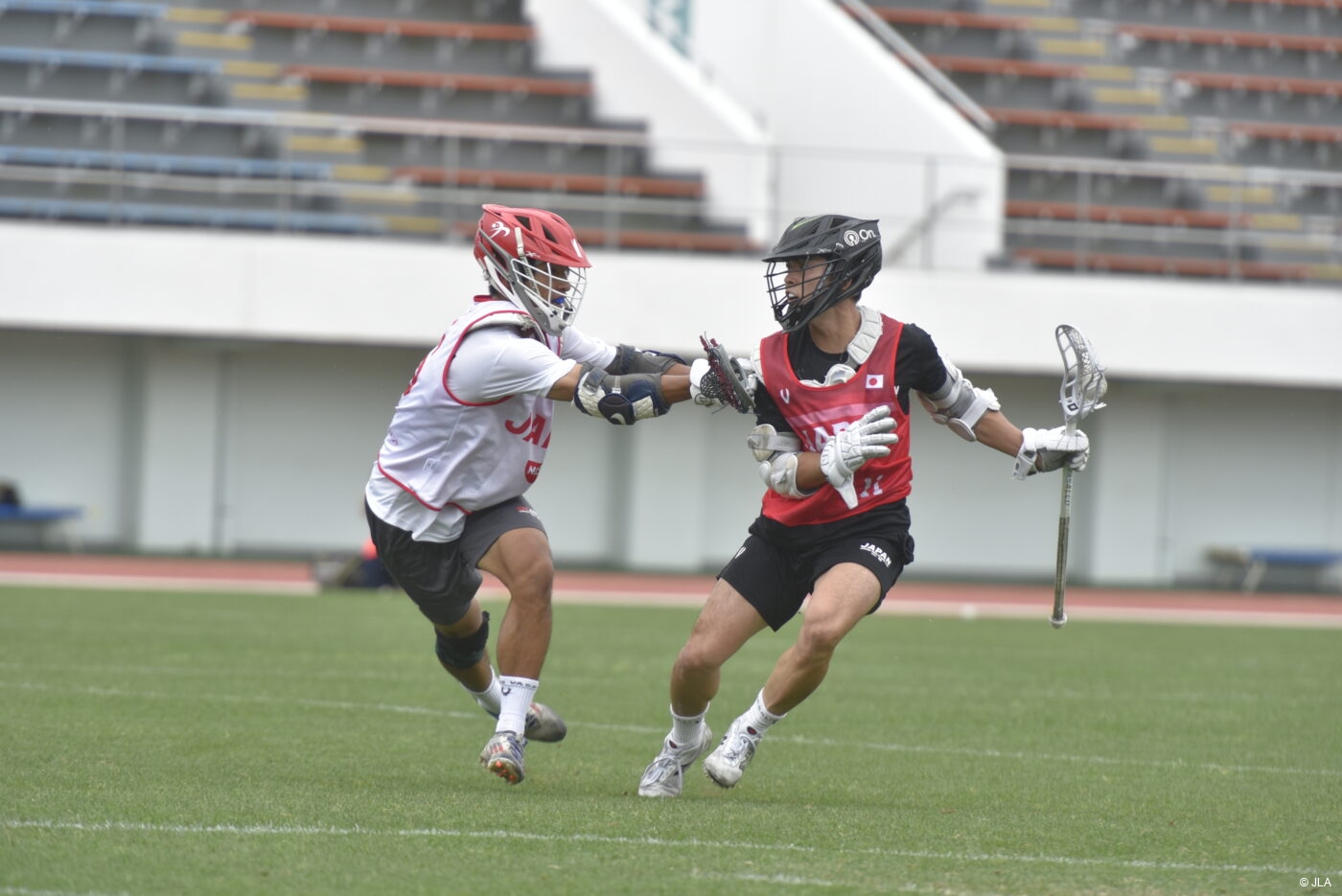 JapanLacrosse's tweet card. 本日行われた第31回ラクロス国際親善試合第2試合、男子20歳以下日本代表 vs 男子日本代表の試合の結果は、6対12で男子日本代表の勝利となりました。 なお、男子20歳以下日本代表は‬‭ 2025年8...