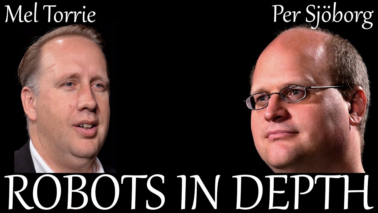 RobotCEO's tweet card. Mel Torrie in Robots in Depth #7 Sponsor: Aptomica.com Host: Per...