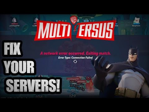 TigerTearful66's tweet card. MultiVersus FIX Y'ALL'S SERVER'S!!
