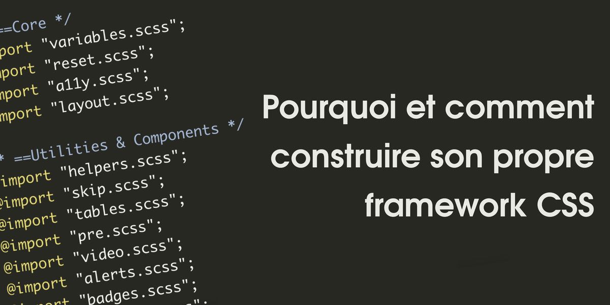 adilade_web's tweet card. Pourquoi repartir de zéro alors qu'il existe pléthore de frameworks CSS : Pure, Bootstrap, Tailwind, Materialize, Skeleton, Bulma - pour n'en citer...