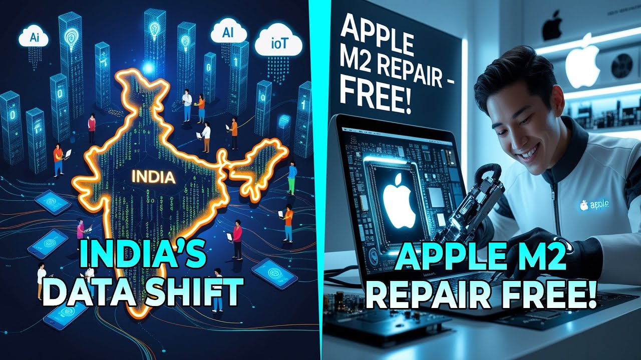 varindiamag's tweet card. 📊 Data Boost for Indian Businesses | 🔧 Apple Offers Free Fix for M2...