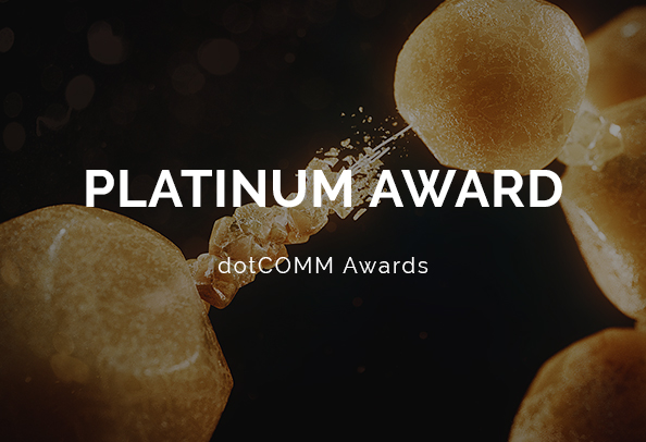 random42science's tweet card. We are pleased to announce that we have won a Platinum Award at the 2023 dotCOMM Awards for our medical animation work.