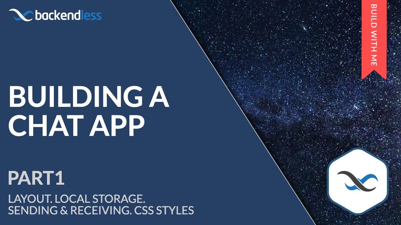 Backendless's tweet card. Building a Chat App (Part 1)