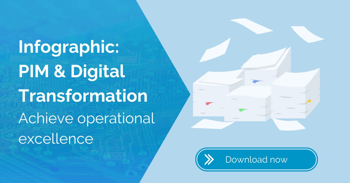 TrinusOfficial's tweet card. PIM and digital transformation are a match made in heaven. Start your digital transformation journey with PIM for a future-proof business