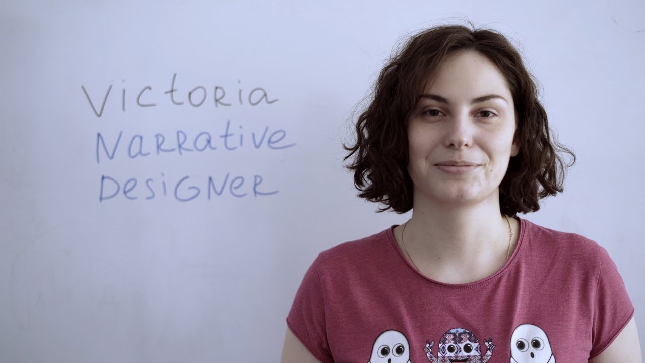 ArtificialCore's tweet card. Our Team - Victoria. Narrative Designer