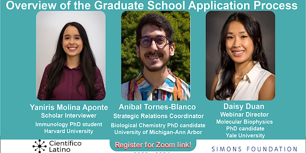 cientificolatin's tweet card. Learn about the general components that comprise a STEM graduate school application from the CL team!