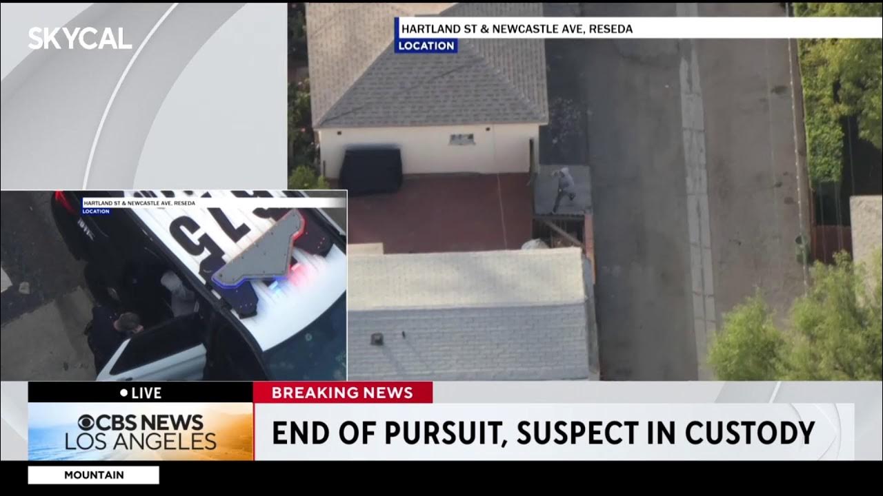 PoliceChasesTV's tweet card. Live Police Chase in L.A