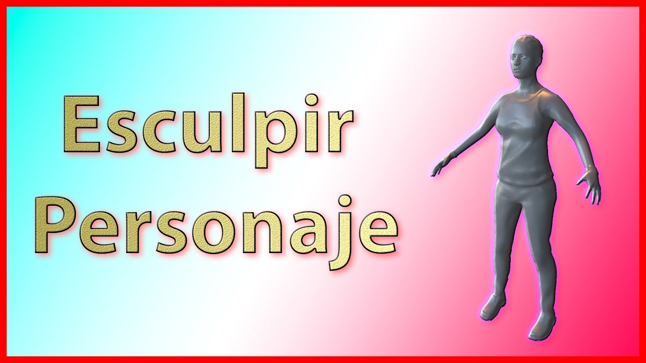 UnityTutor_GD's tweet card. 🗿Blender 2.8 Sculpting -Tutorial Español