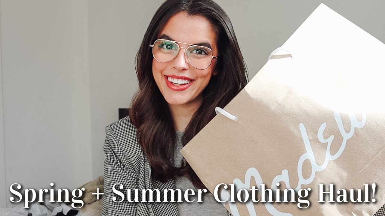 RubyLocknar's tweet card. Spring + Summer Clothing Haul | American Eagle & Madewell