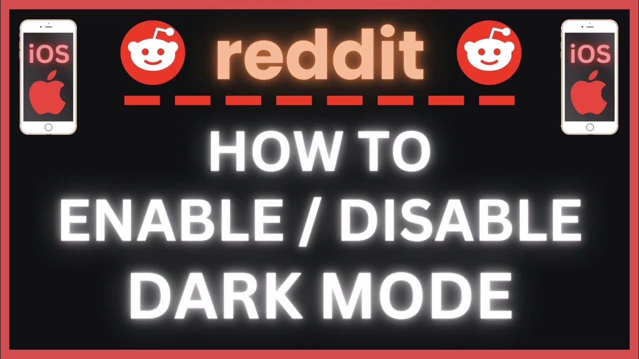 CraigJohnson20's tweet card. How to Enable or Disable Dark Mode On The Reddit App Using an iPhone...