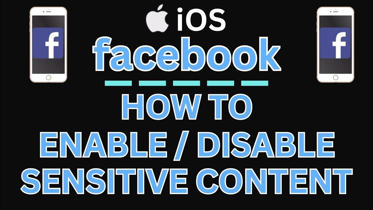 CraigJohnson20's tweet card. How to Enable or Disable Sensitive Content on Facebook App (iPhone &...