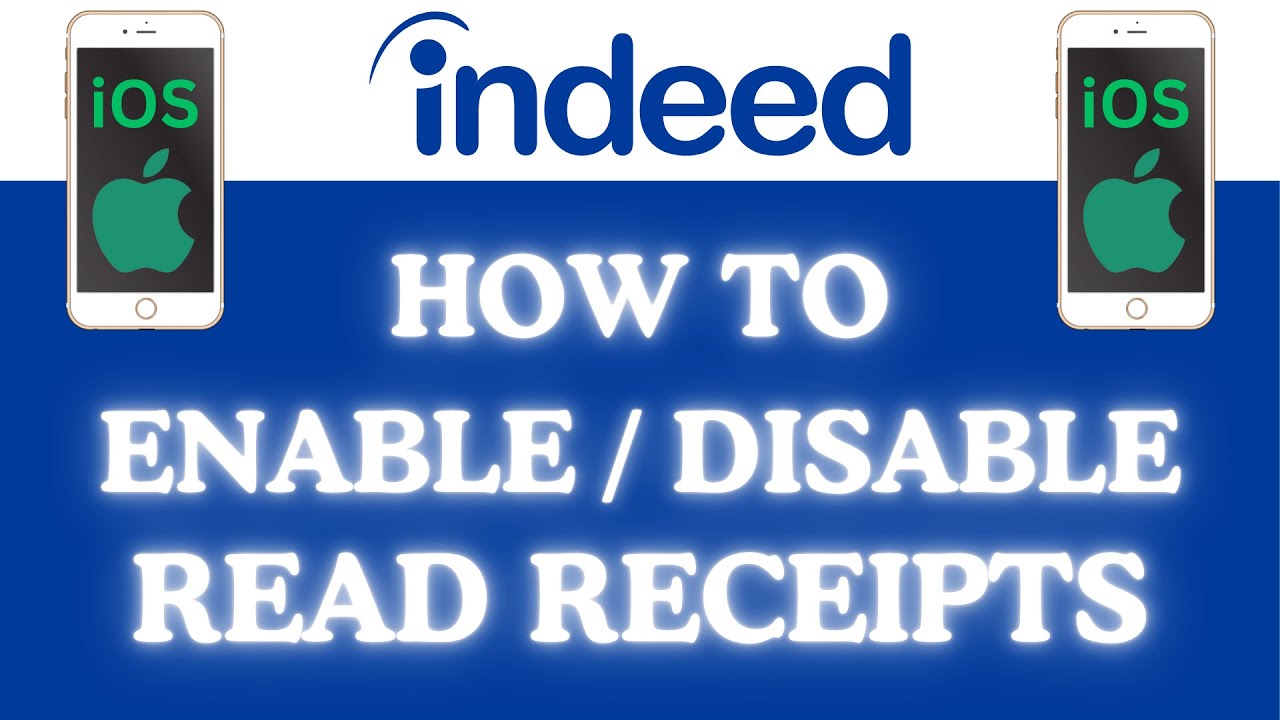 CraigJohnson20's tweet card. How to Enable or Disable Read Receipts on the Indeed App Using an...