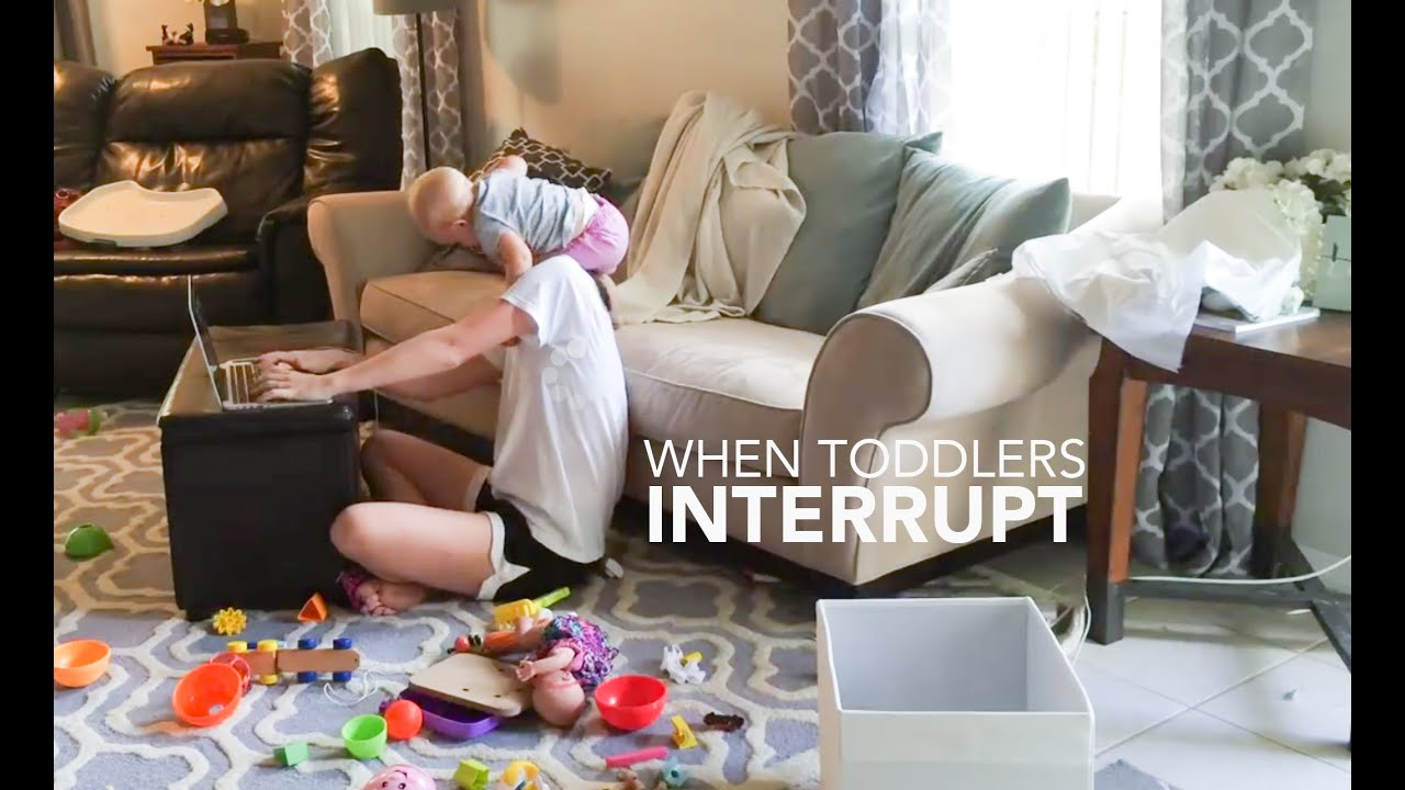 cloudacademy15's tweet card. When Toddlers Interrupt