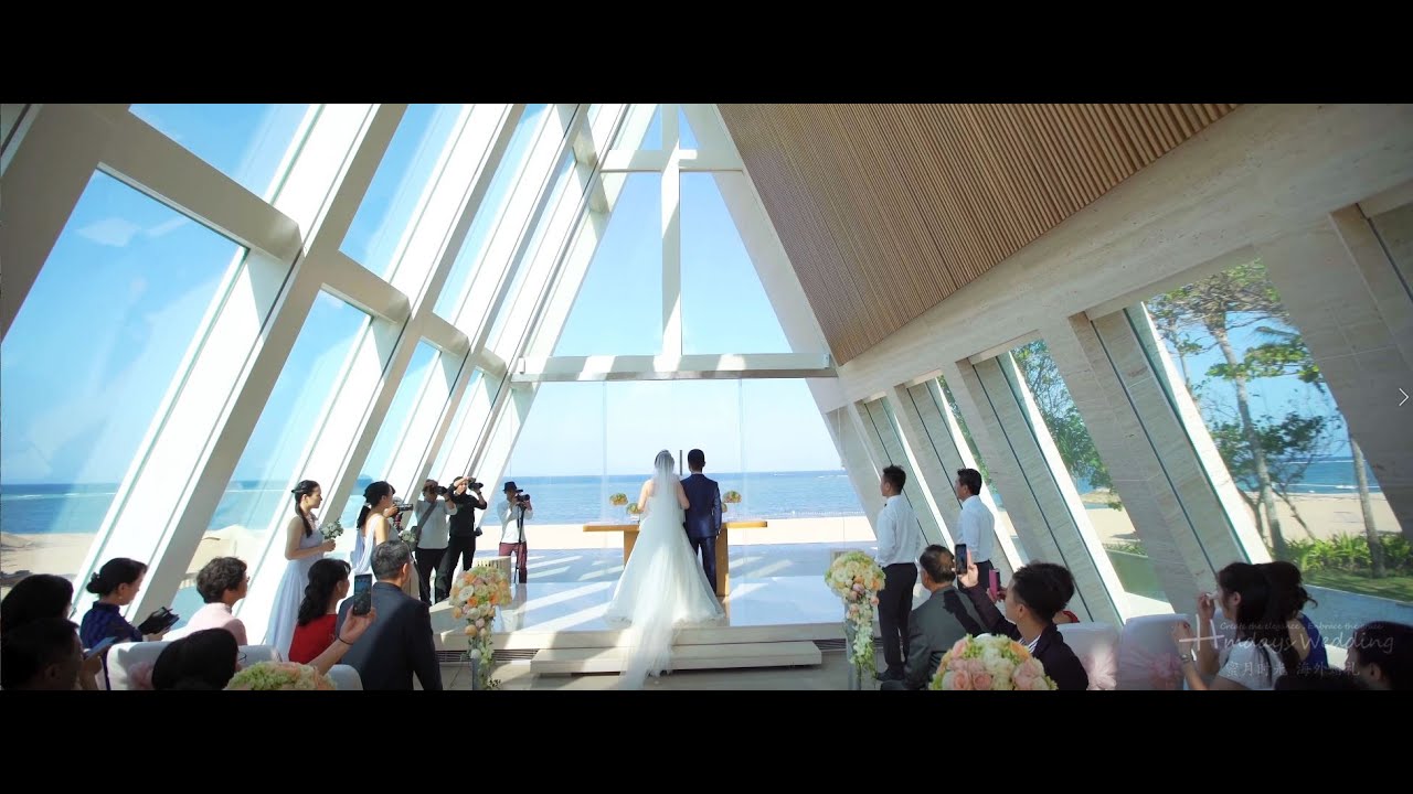 MyLEDi2's tweet card. Conrad Bali Infinity Chapel Wedding ahtze & Melody