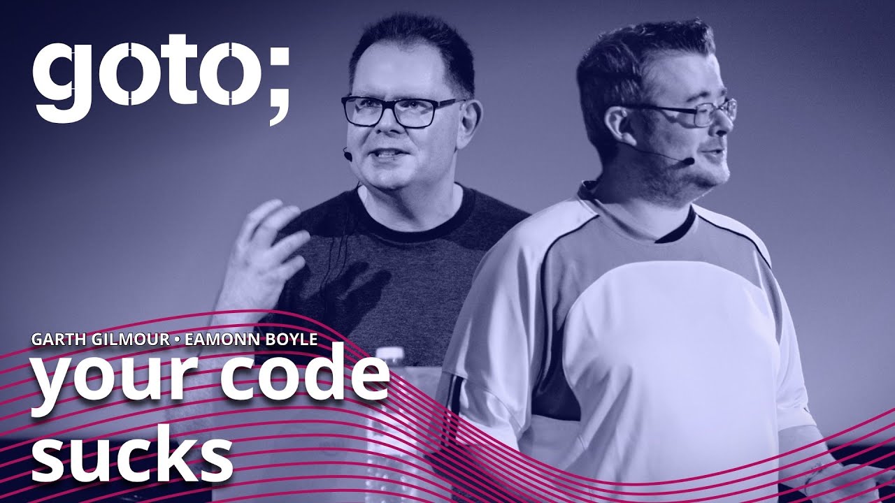 GOTOcon's tweet card. The Heat Death of Enterprise IT • Garth Gilmour & Eamonn Boyle • GOTO...