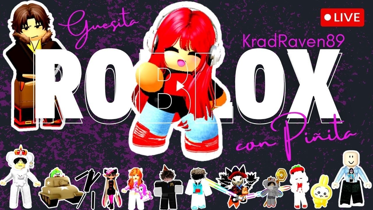 KradRaven89's tweet card. 🔴 ROBLOX LIVE | ROBLOX EN VIVO | ROBLOX DIRECTO | User: KradRaven8...