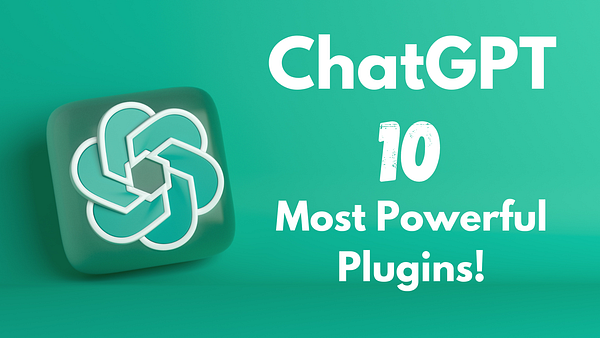 AminJalolov's tweet card. As chatbot technology becomes more popular, tools like ChatGPT are becoming increasingly necessary. With the right plugins, you can make…