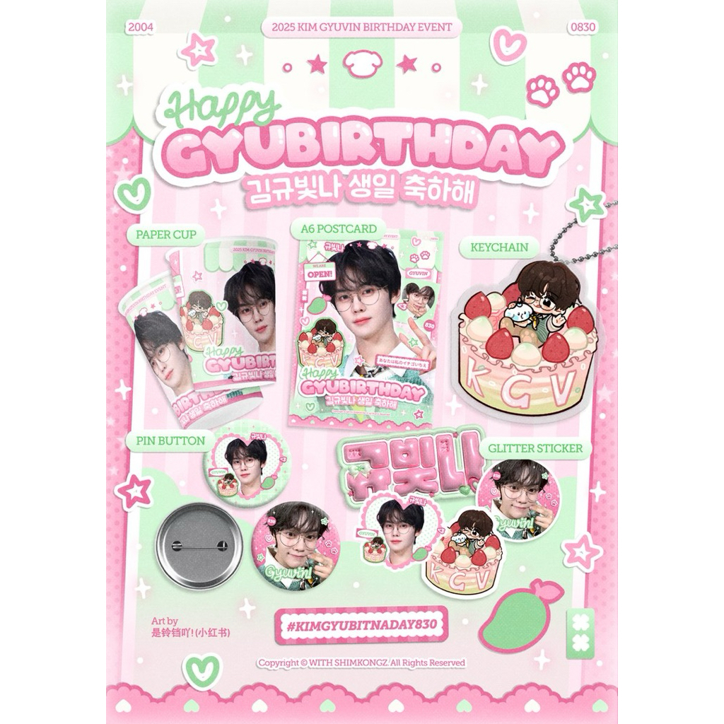 with_shimkongz's tweet card. Beli [READY] ZB1 Kim Gyuvin Gyubirthday KIT ONLY TANPA PAPER CUP Terbaru Harga Murah di Shopee. Ada Gratis Ongkir, Promo COD, & Cashback. Cek Review Produk Terlengkap