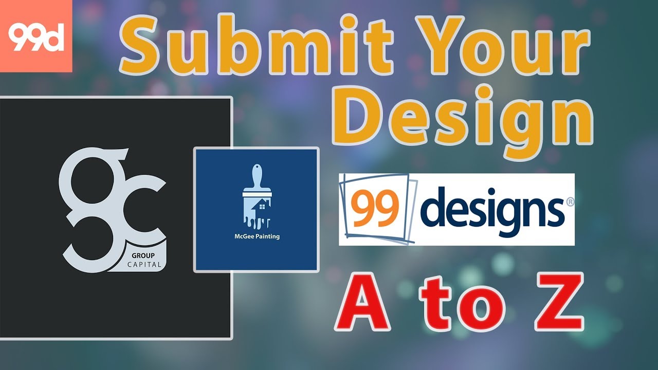 HkTutorial's tweet card. How To Submit Design in 99 Designs A to Z