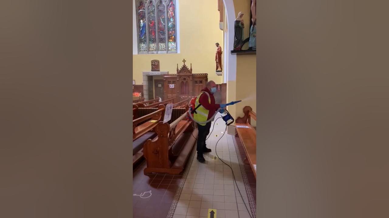 Roboclean's tweet card. Disinfectant Fogging Systems