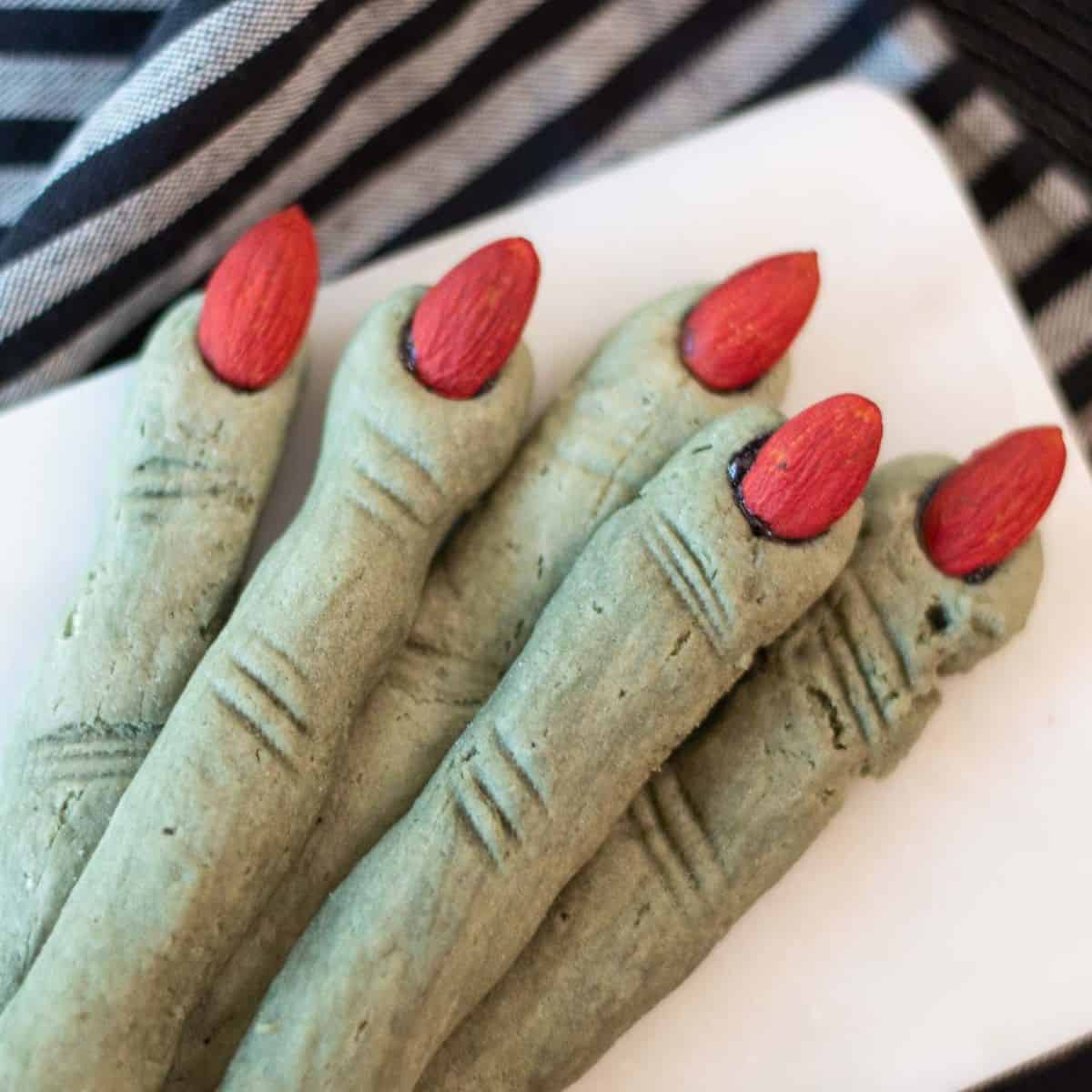 chandiceprobst's tweet card. Get ready to cast a spell on your taste buds with these adorable witch finger cookies. Perfect for halloween, these treats are not only fun, but also incredibly delicious.
