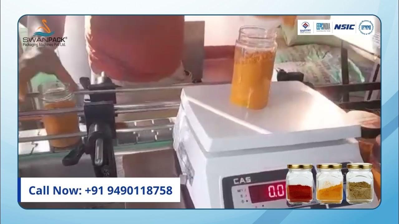 AtSwanpack's tweet card. Spice Powder Filling Machine Manufactured by Swanpack | Call Now: +91...