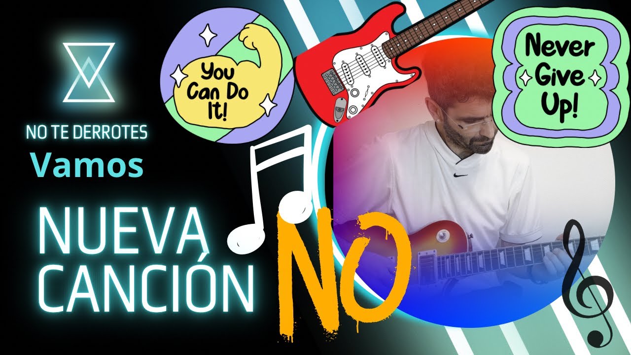 David_FWMaths's tweet card. Canción original, nueva de ÁNIMO Y MOTIVACIÓN. NO TE DERROTES...