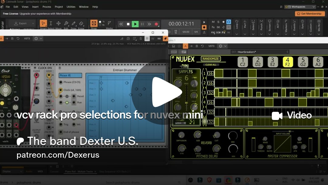 EricIrc's tweet card. Get more from The band Dexter U.S. on Patreon