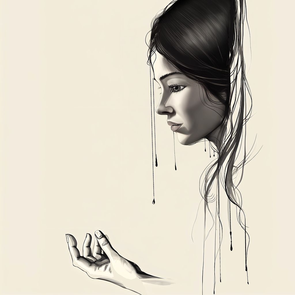 CHarroeArts's tweet card. From whispers in the celestial sphere, To the earth, a struggle and fear, Womanhood blooms in the fight, From ethereal to embodied light. Through battles waged, she finds her way, A warrior in the...