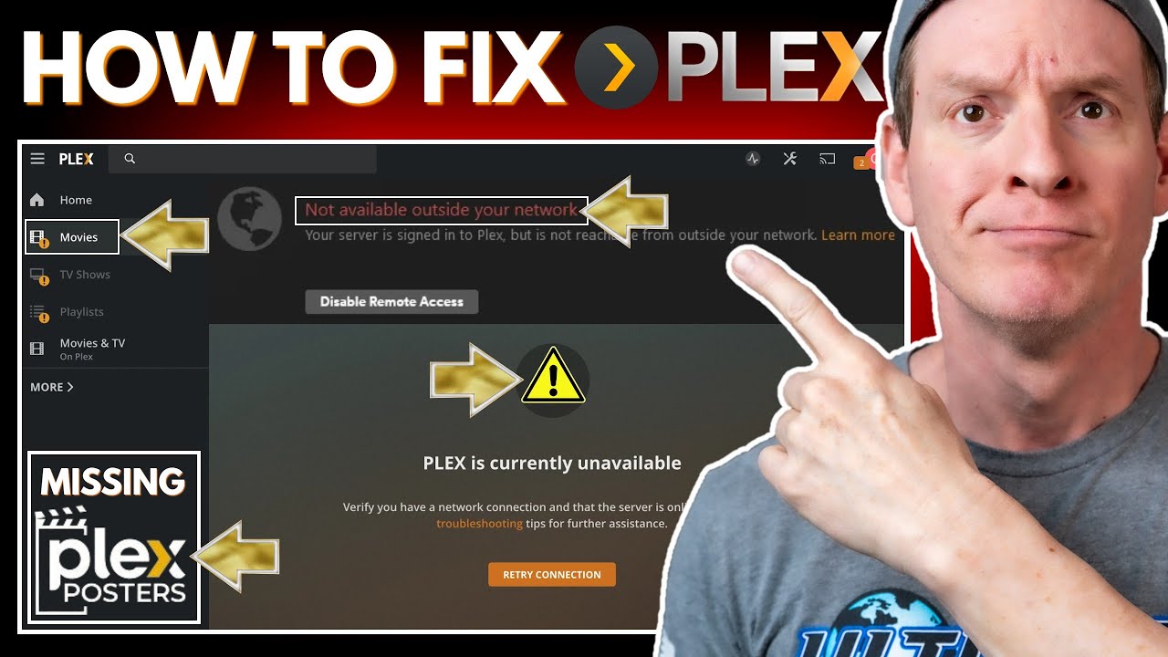 UltimateTechPub's tweet card. How To Fix Plex - Media Server Streaming Issues (2025)