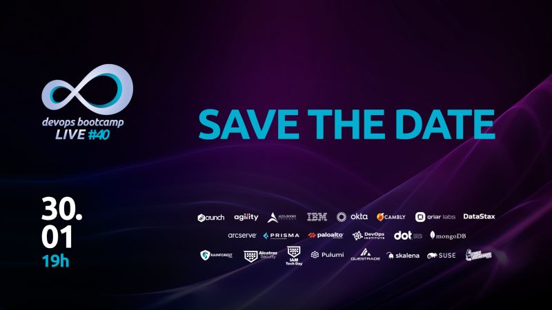 bootcamp_devops's tweet card. 🔥 O MAIOR ecossistema de #DevOps e #DevSecOps do Brasil está em movimento! 🔥 🗓 Dia 30/01, às 19:00h, temos um encontro que você não pode perder: Uma Live especial para todos que respiram inovação,...