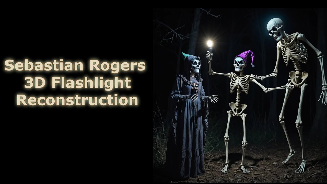 RoxysWorld857's tweet card. Sebastian Rogers 3D Flashlight Reconstruction
