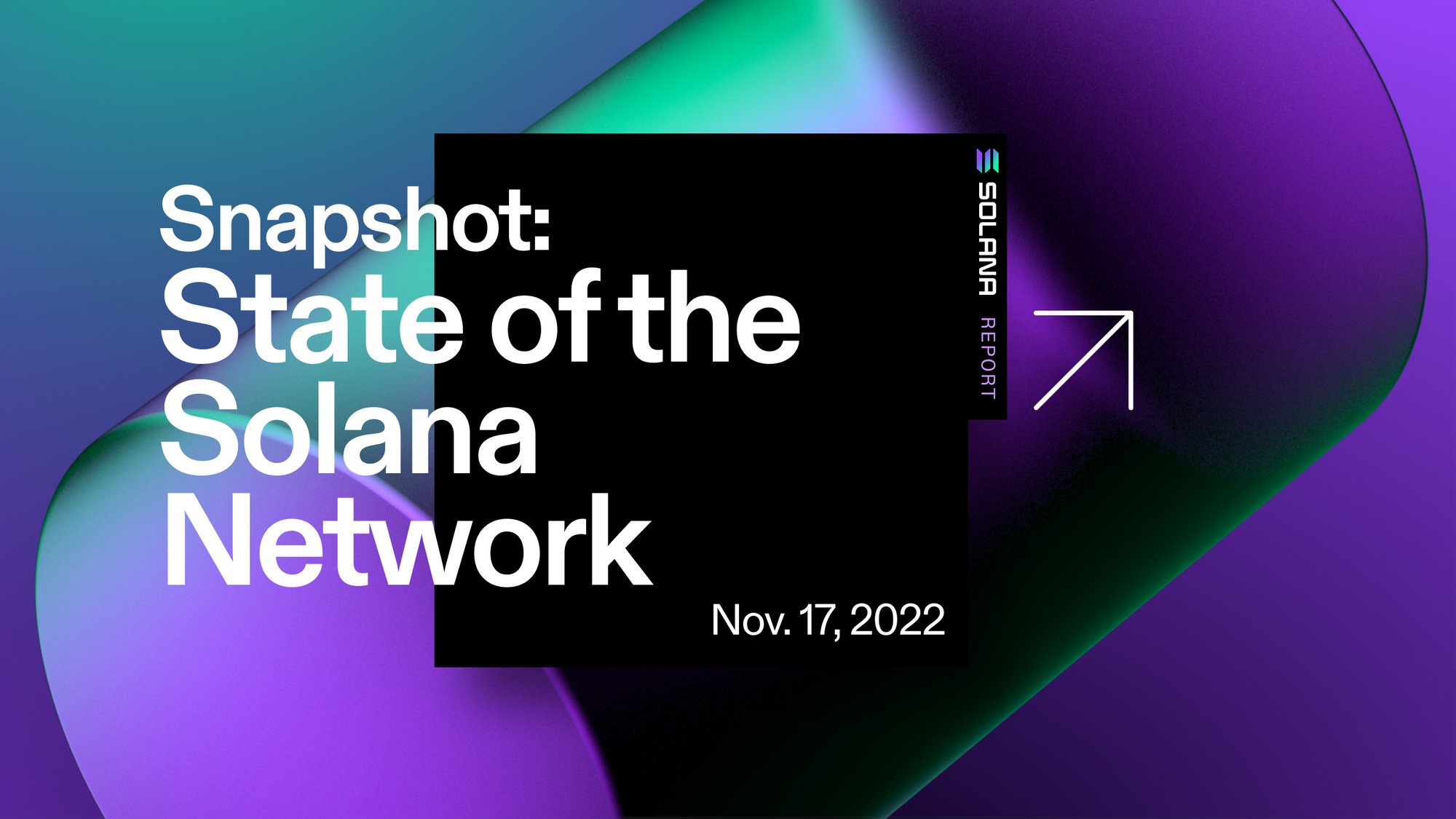 SolanaFndn's tweet card. A snapshot of the performance of the Solana network as of Nov. 17, 2022.