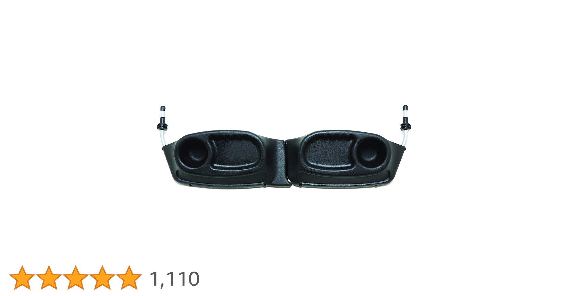 DealsinIND's tweet card. Easily and securely attaches with the BOB accessory adapter, Two sippy cup holders and trays carries drinks, snacks or toys, For duallie BOB strollers