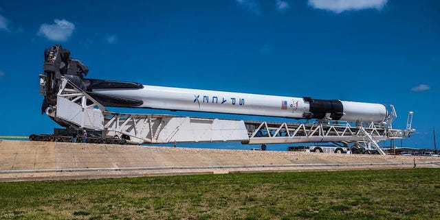 sambeche's tweet card. The Falcon 9 Block 5 has improved thermal coating, more thrust, titanium grid fins, new fairings, and plenty more upgrades.