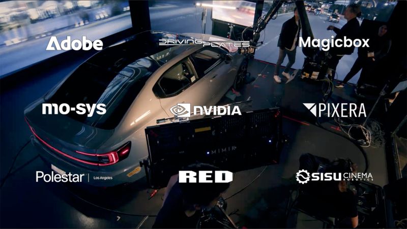 gochyafx's tweet card. What a fun (and exhausting) National Association of Broadcasters #nabshow2023 I got my best swag ever! A #virtualproduction drive through #Vegas! Thanks to Adobe Magicbox DrivingPlates.com LLC MOSys...