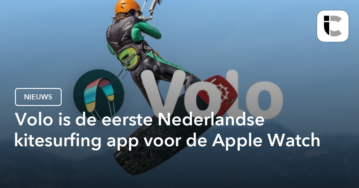 iCulture's tweet card. Met de Volo-app om je pols hoef je geen iPhone meer mee te nemen.