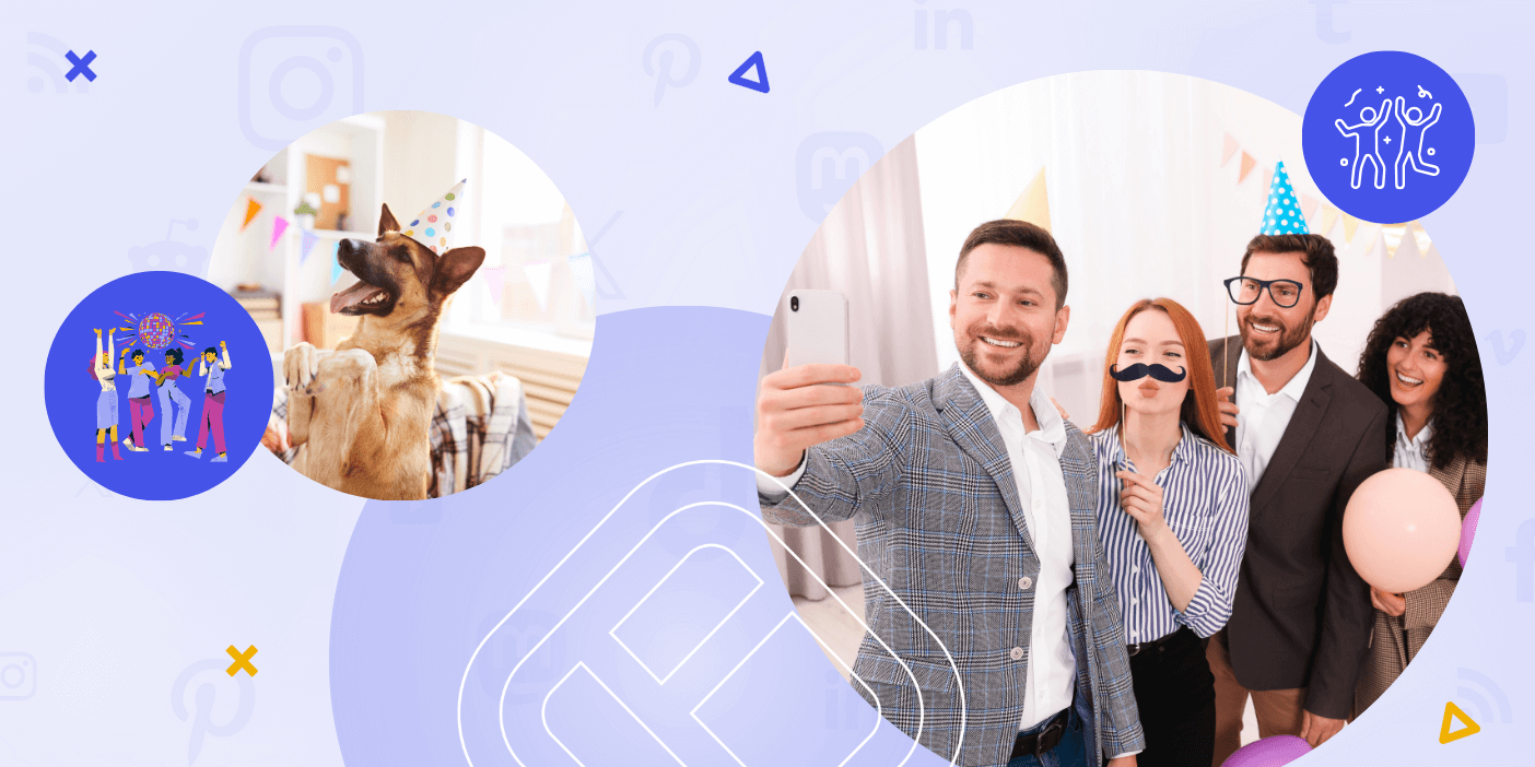 walls_io's tweet card. Looking for fresh office party ideas to wow your employees? Transform ordinary work events into unforgettable experiences!