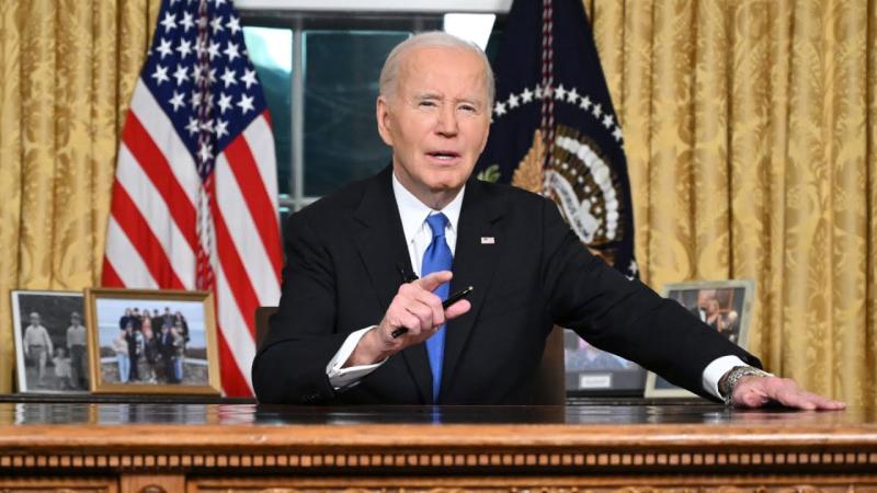 hifosearch's tweet card. As Joe Biden leaves the White House with "one of the strongest economies and lowest approval ratings of any president"* he shares his genuine concerns with regard to the breakdown of trust, and...