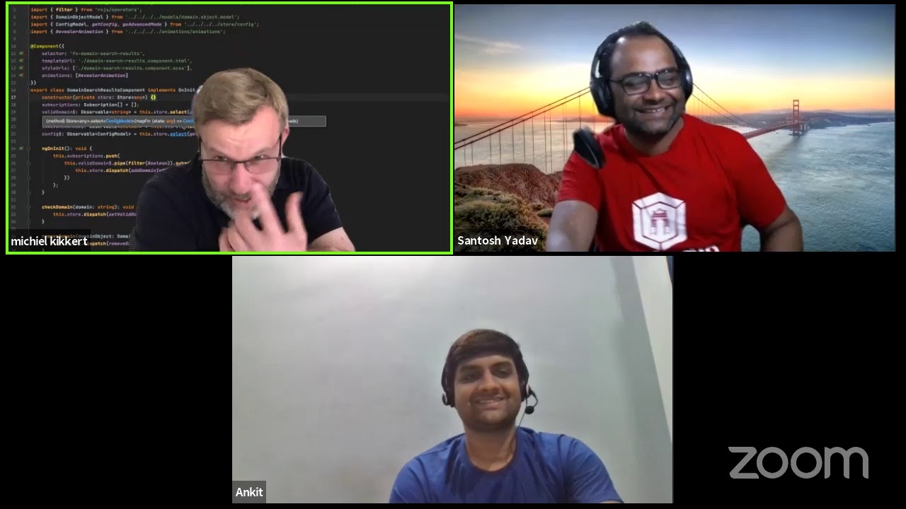 AngularAbuja's tweet card. Remote Angular Panel