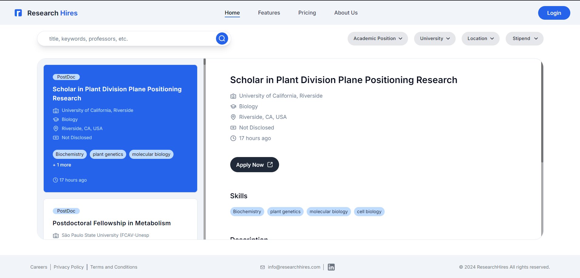 researchhires's tweet card. ResearchHires is the leading platform for professors to easily post and manage PhD, doctorate, master's, and intern research positions across Canadian universities. Students can search and apply for...