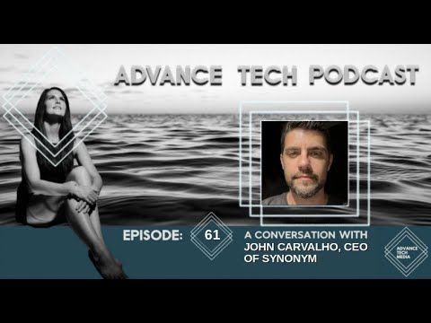 AdvTechPodcast's tweet card. Advance Tech Podcast 61: A Conversation with John Carvalho, CEO of...