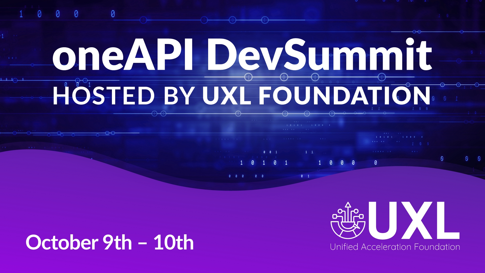 ImaginationTech's tweet card. oneAPI DevSummit Hosted by UXL Foundation 2024 - oneAPI