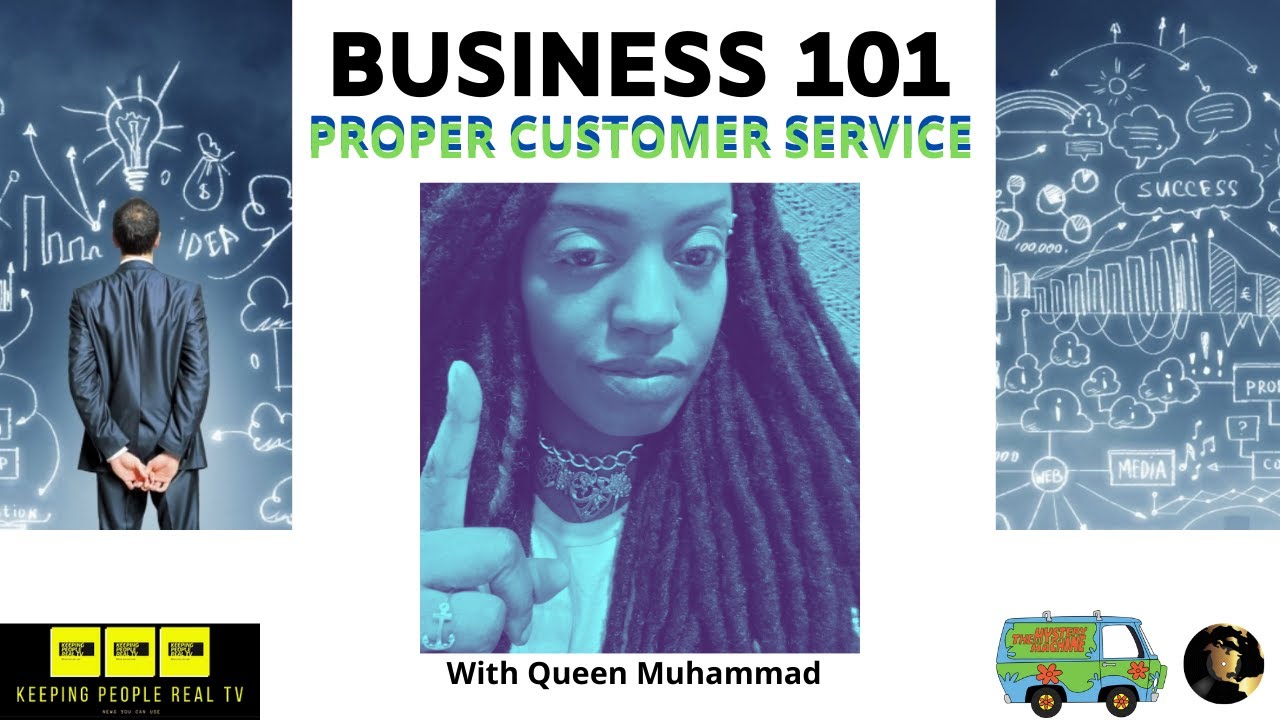 Maddpoprecords's tweet card. BUSINESS 101 With Queen Muhammad - PROPER CUSTOMER SERVICE - CALL IN...