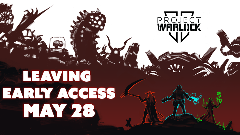 RetrovibeGames's tweet card. Seven years and counting - Biggest Discount and news on Project Warlock, PW: Lost Chapters and Project Warlock II