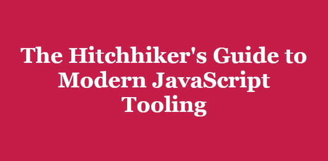 ldncode's tweet card. A lot of developers coming to JavaScript world attracted by React.js are confused with the tooling used to produce modern JavaScript code. Webpack, Babel, ESLint, Mocha, Karma, Grunt... what should I...