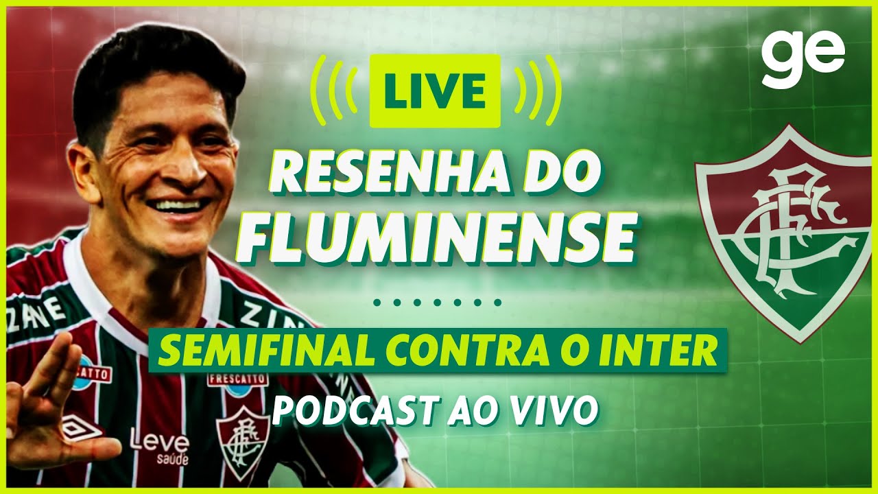 ge_flu's tweet card. AO VIVO! GE FLUMINENSE ANALISA EMPATE COM O INTER PELA CONMEBOL...