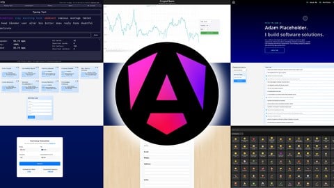 CryptoJobswww's tweet card. Master Angular by building interactive web applications