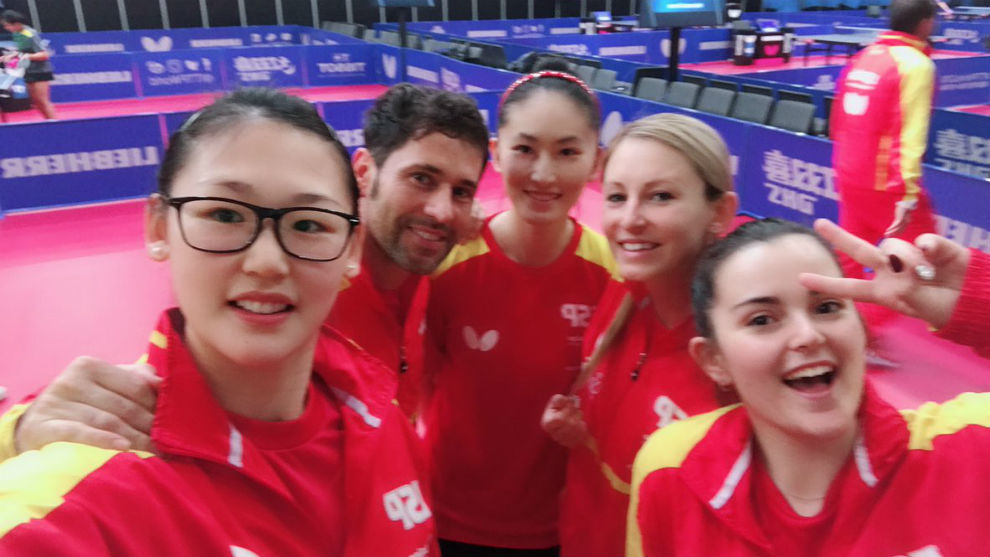 Additive_Tech's tweet card. La selección española femenina ha logrado el billete directo a los cuartos de final del Campeonato del Mundo de Tenis de Mesa 2018, que se está...