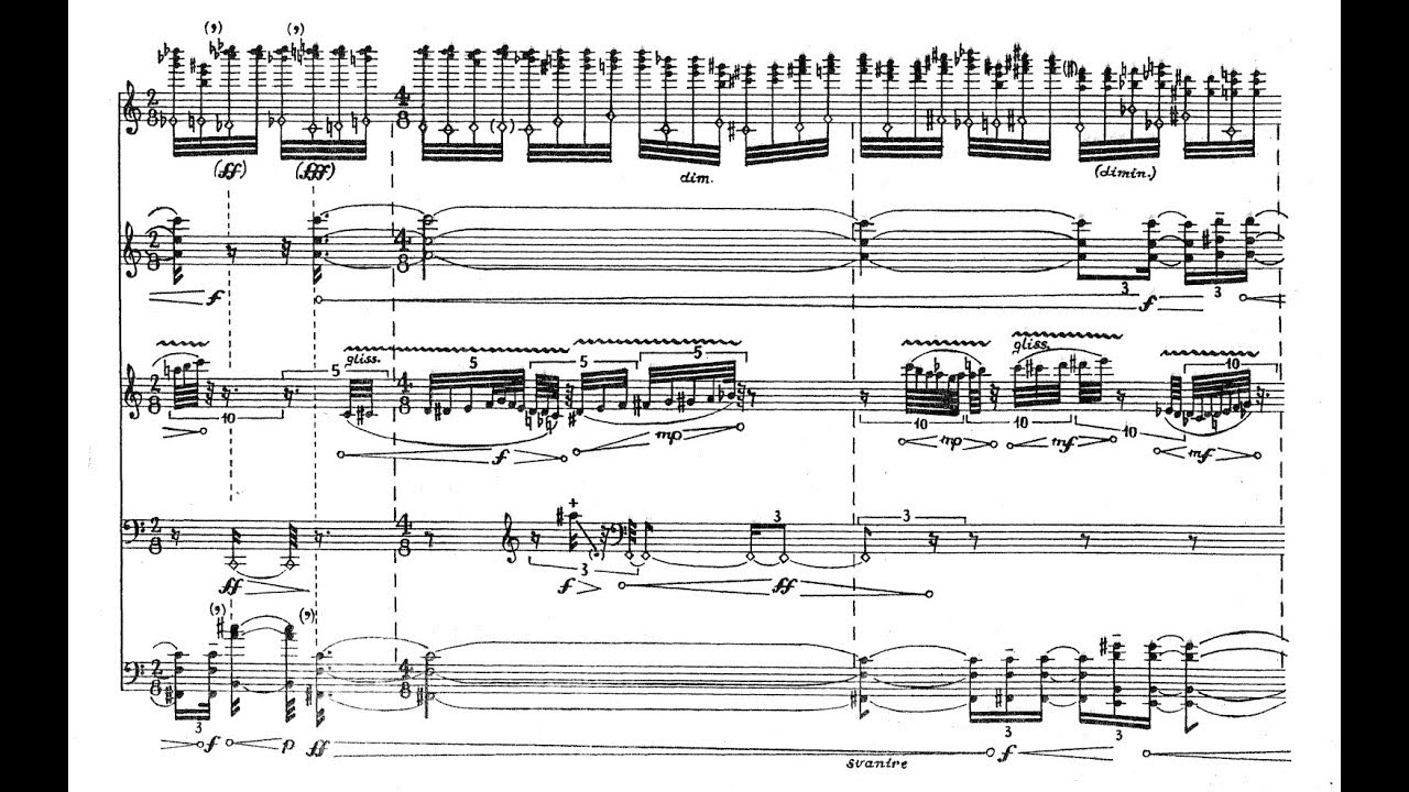 MIRRORVISCOSIT1's tweet card. Salvatore Sciarrino - Il silenzio degli oracoli (1989) per quintetto...